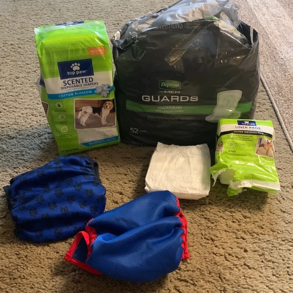Small dog housebreaking supplies